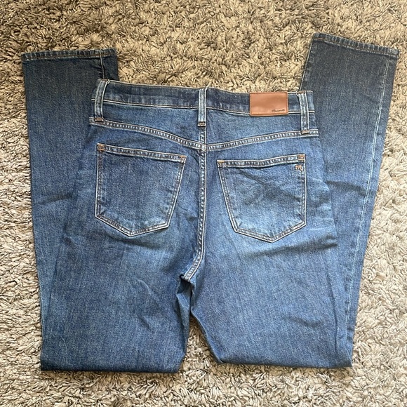 Madewell High Rise Slim Boy Jean - Picture 6 of 6